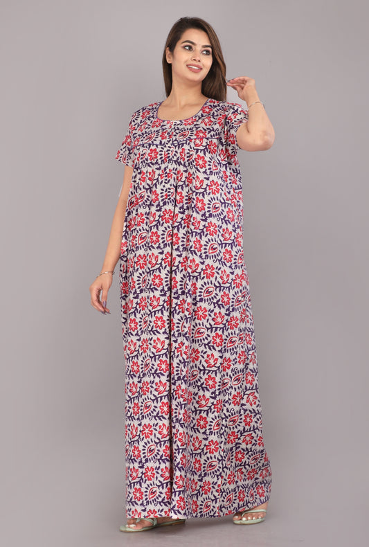 Stay Cozy in Cotton Nighties for Women  Shop Now for the Perfect Nightgown  – anastyaoverseas