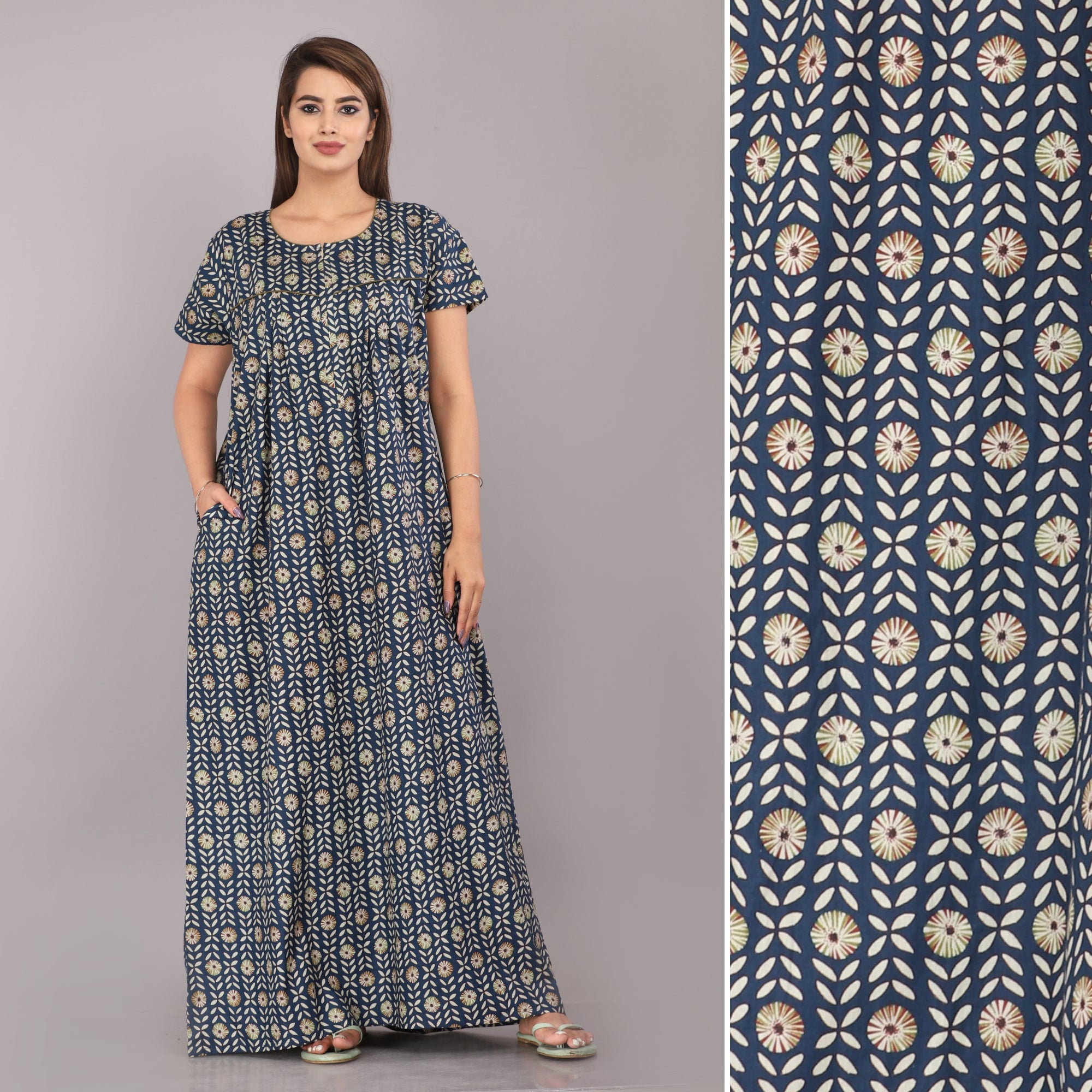 Jaipuri Cotton Maxi Dresses For Cooking and sexy maxi Dress
