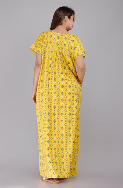 Buy Yellow Bandej Nighties Online at Best Prices Gown in India